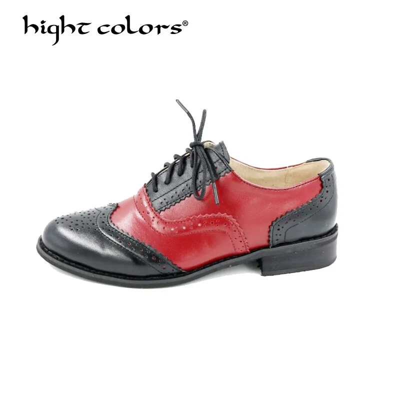 New 2019 Genuine Leather Shoes Women Brogues Cow Leather Oxfords Flat Heels Handmade Vintage Women Casual Shoes for Women HC-426
New 2019 Genuine Leather Shoes Women Brogues Cow Leather Oxfords Flat Heels Handmade Vintage Women Casual Shoes for Women HC-426