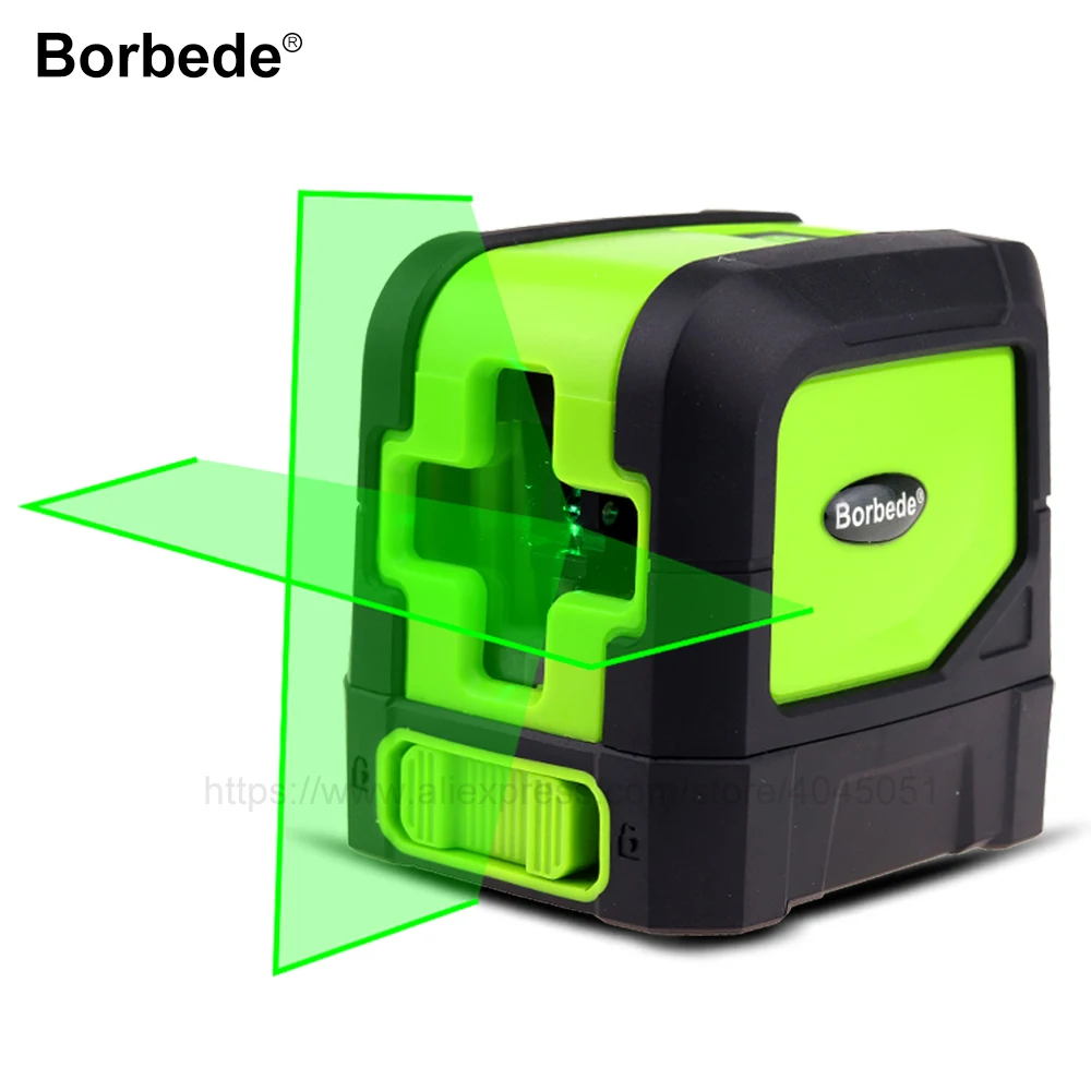 Borbede Laser Level with 2 Green Cross Lines Self-Leveling Adjustable Portable Mini
Borbede Laser Level with 2 Green Cross Lines Self-Leveling Adjustable Portable Mini