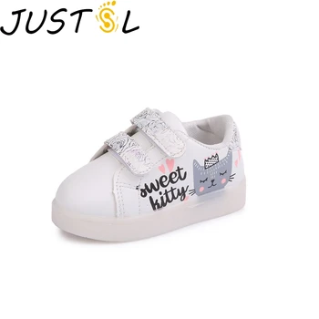 JUSTSL 2018 Spring New LED Children's Hook & Loop Shoes Boy Lighted Sports Shoes Gilr Breathable Casual Shoes
JUSTSL 2018 Spring New LED Children's Hook & Loop Shoes Boy Lighted Sports Shoes Gilr Breathable Casual Shoes
