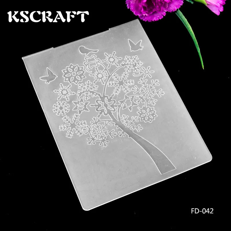 KSCRAFT Tree Plastic Embossing Folders for DIY Scrapbooking Paper Craft/Card Making Decoration Supplies
KSCRAFT Tree Plastic Embossing Folders for DIY Scrapbooking Paper Craft/Card Making Decoration Supplies