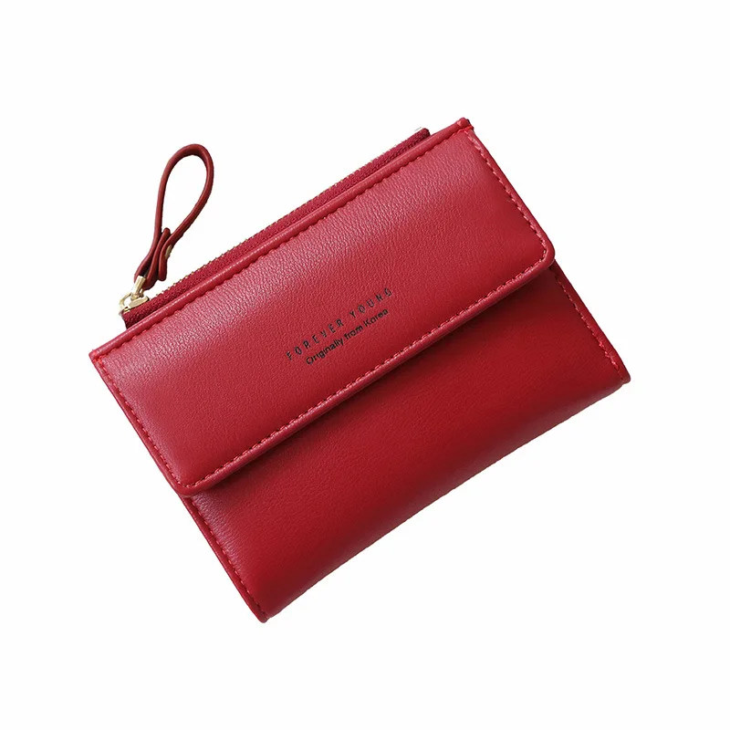 Fashion Security RFID Short Wallet Korean Version of The Card Position Two-column Small Wallet Anti-theft Brush Women Wallets
Fashion Security RFID Short Wallet Korean Version of The Card Position Two-column Small Wallet Anti-theft Brush Women Wallets
