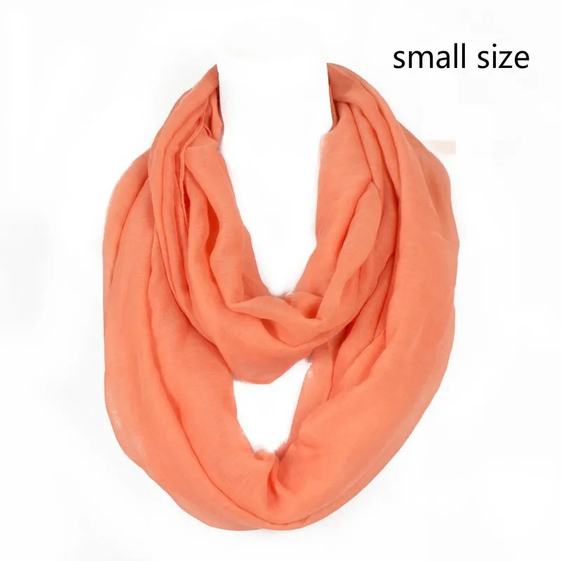 Small Size Solid Children Ring Scarf Polyester Ladys Loop Scarves Black Orange Colors
Small Size Solid Children Ring Scarf Polyester Ladys Loop Scarves Black Orange Colors