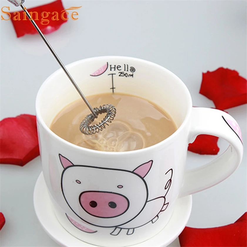 Zero 2016 Fashion Hot Drinks Milk Frother Foamer Whisk Mixer Stirrer Egg Beater Electric Mini Handle High Quality Free Shipping
Zero 2016 Fashion Hot Drinks Milk Frother Foamer Whisk Mixer Stirrer Egg Beater Electric Mini Handle High Quality Free Shipping