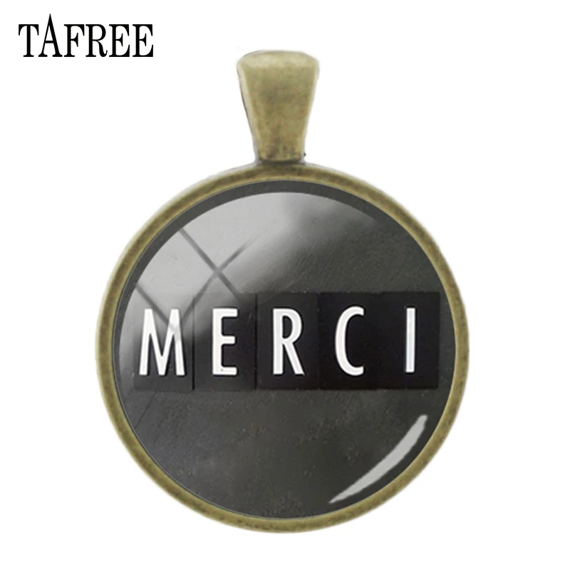 TAFREE Merci Seris Pendants charms Thanks Personalized pictures Badge 25mm Glass Bronze plated Trendy Women Man Jewelry MM68
TAFREE Merci Seris Pendants charms Thanks Personalized pictures Badge 25mm Glass Bronze plated Trendy Women Man Jewelry MM68