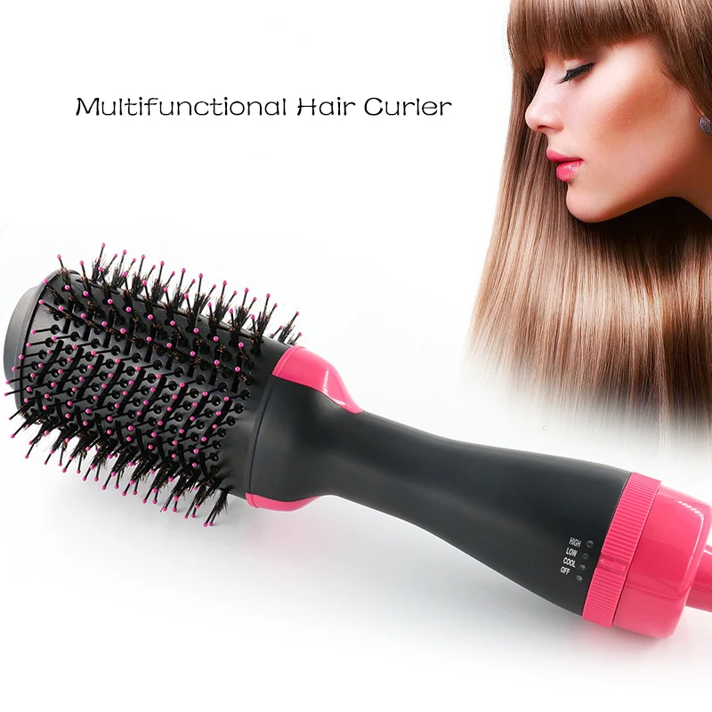 Electric Hair Dryer Comb Multifunctional Infrared Negative Ion Hot Air Comb Straight Hair Curling Comb Hairdryer
Electric Hair Dryer Comb Multifunctional Infrared Negative Ion Hot Air Comb Straight Hair Curling Comb Hairdryer