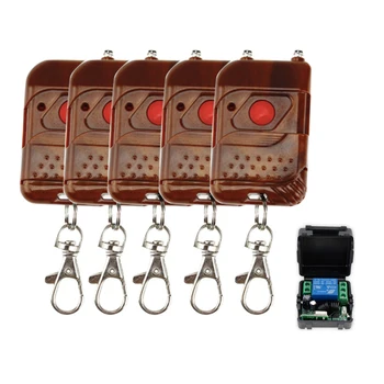 315MHz DC12V 1CH RF Metal Wireless Remote Control Switch Door Opener 1/2/3/4 Transmitters with receiver to control power supply
315MHz DC12V 1CH RF Metal Wireless Remote Control Switch Door Opener 1/2/3/4 Transmitters with receiver to control power supply