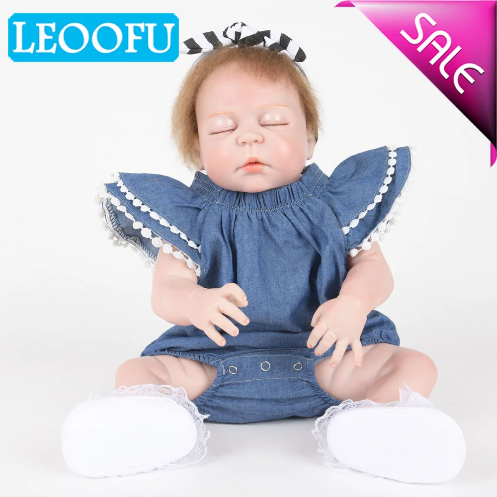 LEOOFU 55cm 22inch christmas gift new Year's gift toy doll soft silicone reborn baby realistic vinyl doll reborn babies dolls
LEOOFU 55cm 22inch christmas gift new Year's gift toy doll soft silicone reborn baby realistic vinyl doll reborn babies dolls