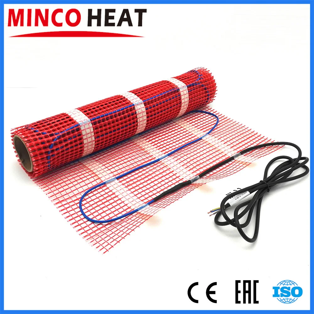 0.5~5m2 150W/sqm Warming Systems Mat for Electric Underfloor Heating System with Wifi Room Thermostat Can Choose
0.5~5m2 150W/sqm Warming Systems Mat for Electric Underfloor Heating System with Wifi Room Thermostat Can Choose