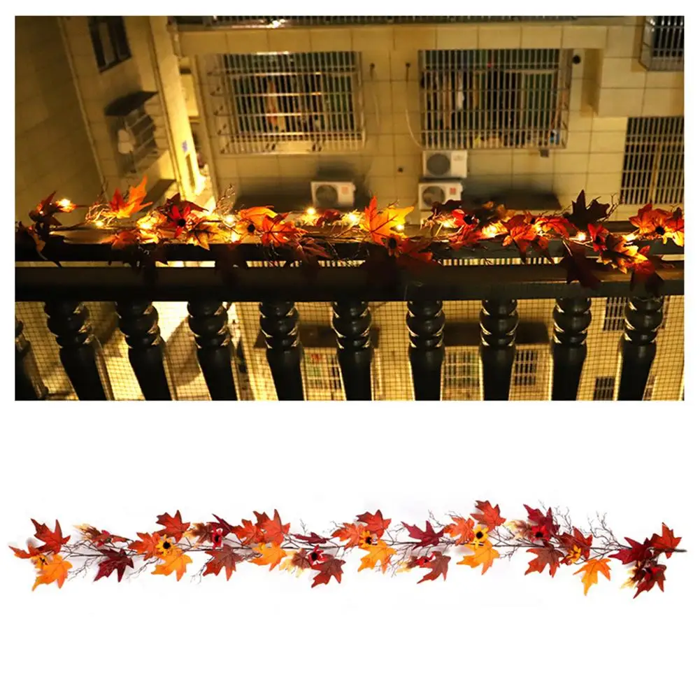 Simulation Rattan Leaf Garland Autumn Hanging Decoration Christmas Home Party Ceremony Wedding Table Centerpiece Decoration
Simulation Rattan Leaf Garland Autumn Hanging Decoration Christmas Home Party Ceremony Wedding Table Centerpiece Decoration