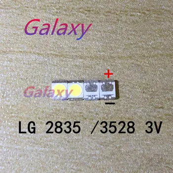 Free shipping FOR LG 3528 2835 500pcs/lot SMD LED 1W 350MA 100LM Cool White For TV LCD Backlight best quality.
Free shipping FOR LG 3528 2835 500pcs/lot SMD LED 1W 350MA 100LM Cool White For TV LCD Backlight best quality.