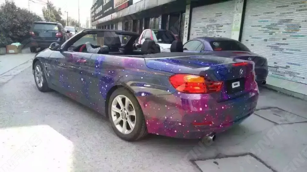 Starry Car Vinyl film 1