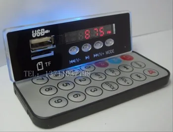 Free Shipping! CT04 MP3 decoder board time display / Radio / AUX / USB / TF Card Reader
Free Shipping! CT04 MP3 decoder board time display / Radio / AUX / USB / TF Card Reader