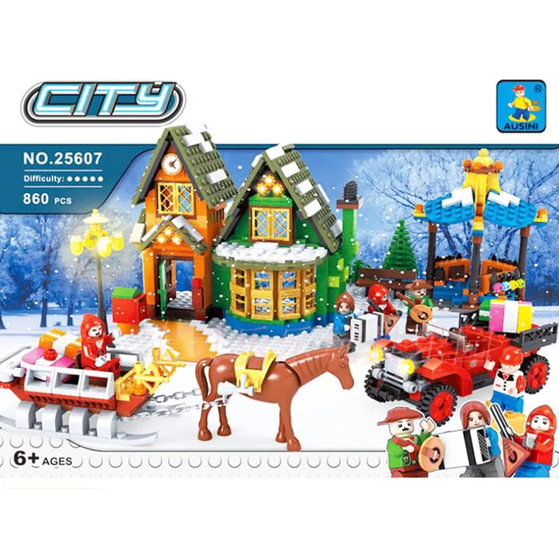 860pc Alanwhale Winter Village Post Office City Advent Calendar Christmas Model Building Blocks Bricks Toy Compatible With 25607
860pc Alanwhale Winter Village Post Office City Advent Calendar Christmas Model Building Blocks Bricks Toy Compatible With 25607