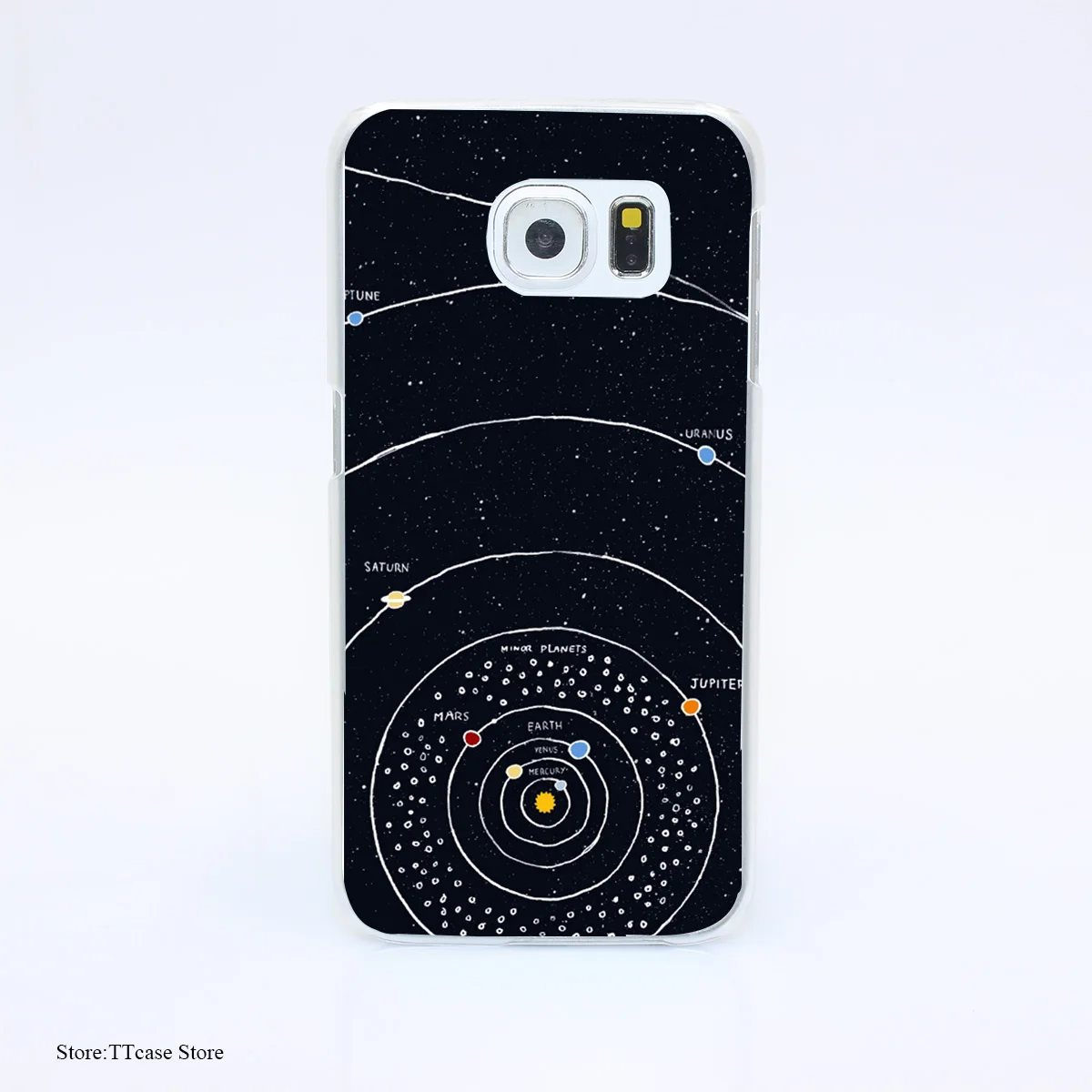 3065G Solar System Drh Print Hard Transparent font b Case b font Cover for Galaxy S3