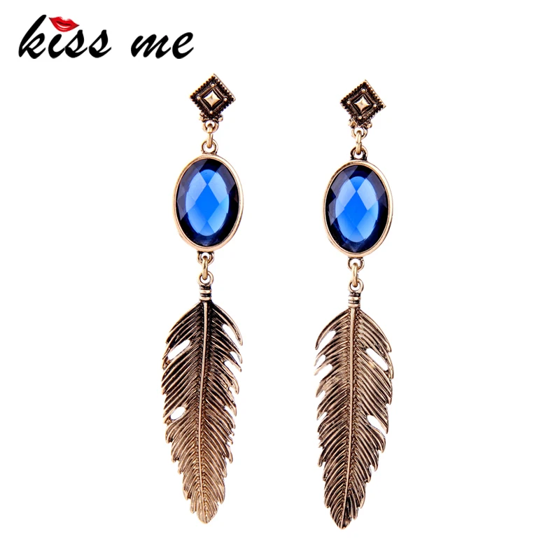 KISS ME Alloy Vintage Leaves Pendants Long Earrings 2017 New Brand Women Dangle Earrings Jewelry Accessory
KISS ME Alloy Vintage Leaves Pendants Long Earrings 2017 New Brand Women Dangle Earrings Jewelry Accessory