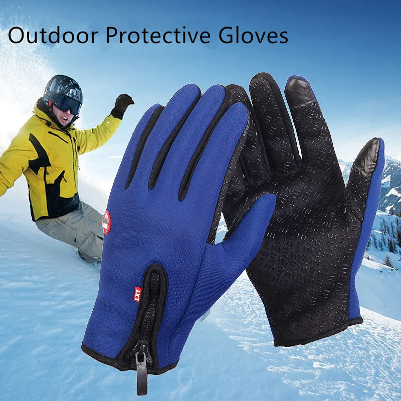 1Pair Defesa Pessoal Outdoor Protective guantes de algodon Waterproof Winter Ski Gloves for Fishing Hunting Cycling
1Pair Defesa Pessoal Outdoor Protective guantes de algodon Waterproof Winter Ski Gloves for Fishing Hunting Cycling