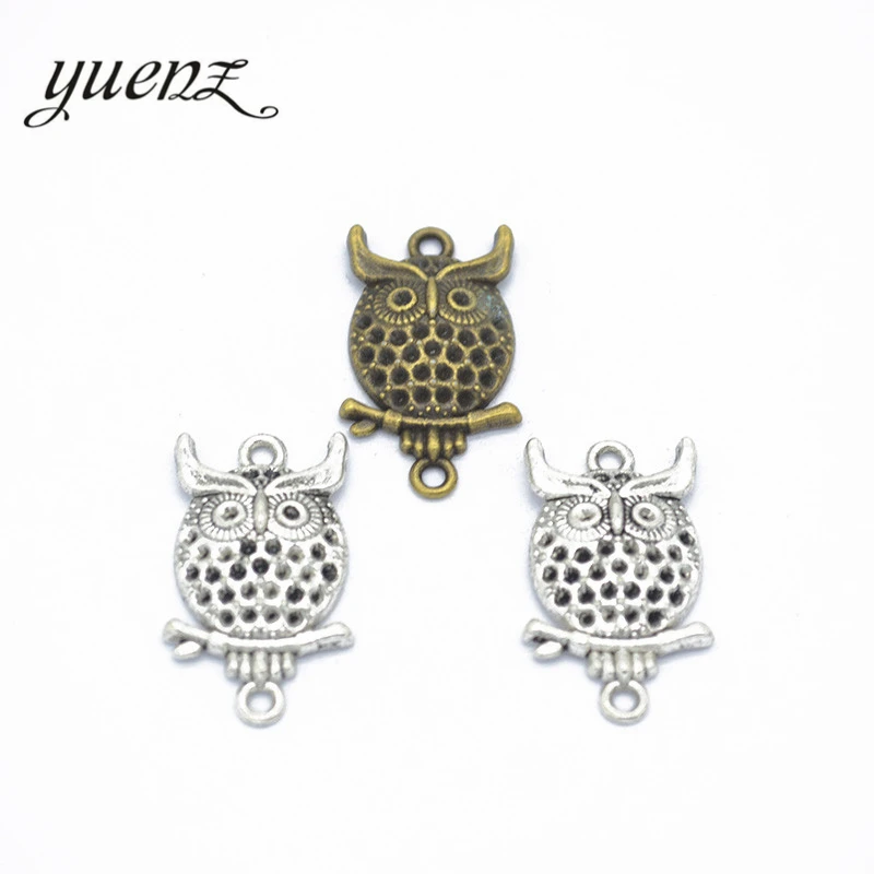 YuenZ 10pcs 2 Colors Antique Silver European Bracelets owl Charm Pendants fit Jewelry Making Findings DIY Charms Handmade D118
YuenZ 10pcs 2 Colors Antique Silver European Bracelets owl Charm Pendants fit Jewelry Making Findings DIY Charms Handmade D118