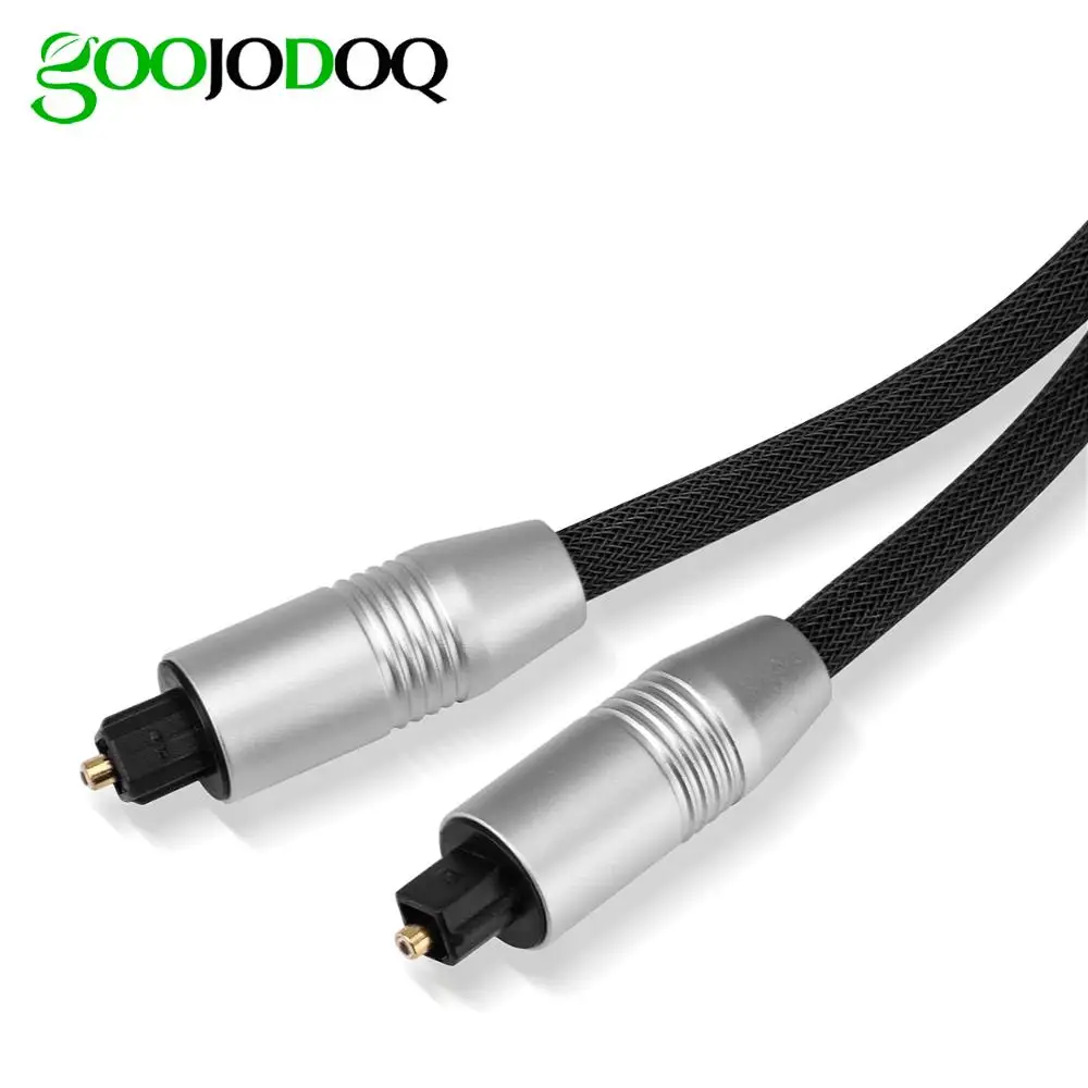 Digital Sound Optical Audio Toslink Cable In/Out 1m 2m 3m for TV box PS4 Speaker Wire Soundbar Quality SPDIF Optical Cable
Digital Sound Optical Audio Toslink Cable In/Out 1m 2m 3m for TV box PS4 Speaker Wire Soundbar Quality SPDIF Optical Cable