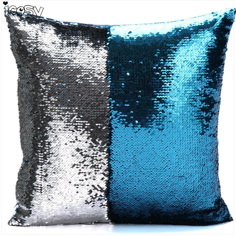 Decorative Cushion Covers Mermaid Pillow Case Cover Reversible Throw Pillow Pillowcases For Sofa Home Decor 21