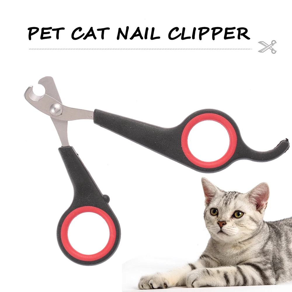 Professional Pet Cat Nail Clipper Stainless Steel Scissors for Animals Cats Cat Accessories
Professional Pet Cat Nail Clipper Stainless Steel Scissors for Animals Cats Cat Accessories