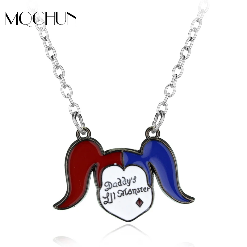 Suicide Squad Necklace Harley Quinn Joker Alloy Metal Pendant Beaded Chain For Women and Men Jewelry
Suicide Squad Necklace Harley Quinn Joker Alloy Metal Pendant Beaded Chain For Women and Men Jewelry