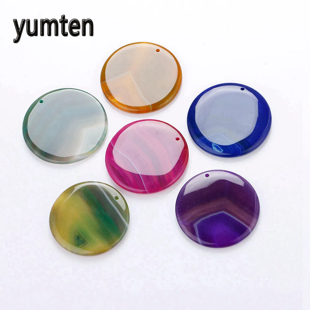 Yumten Agate Big Pendant Round Multicolor Slice Beads Long Necklace Geode Natural Gemstone Quartz Charms Jewelry Bag Gift
Yumten Agate Big Pendant Round Multicolor Slice Beads Long Necklace Geode Natural Gemstone Quartz Charms Jewelry Bag Gift