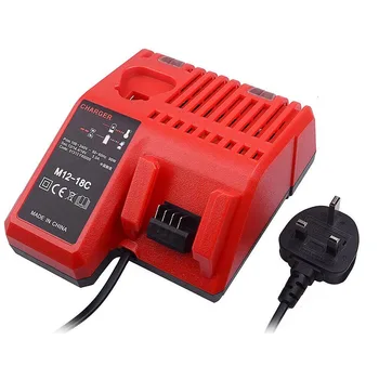 FORNORM Fast Charger For Milwaukee M12-18FC 12-18V Li-Ion Multi Voltage Battery Charger For M18/M14/M12 REDLITHIUM-ION Battery
FORNORM Fast Charger For Milwaukee M12-18FC 12-18V Li-Ion Multi Voltage Battery Charger For M18/M14/M12 REDLITHIUM-ION Battery