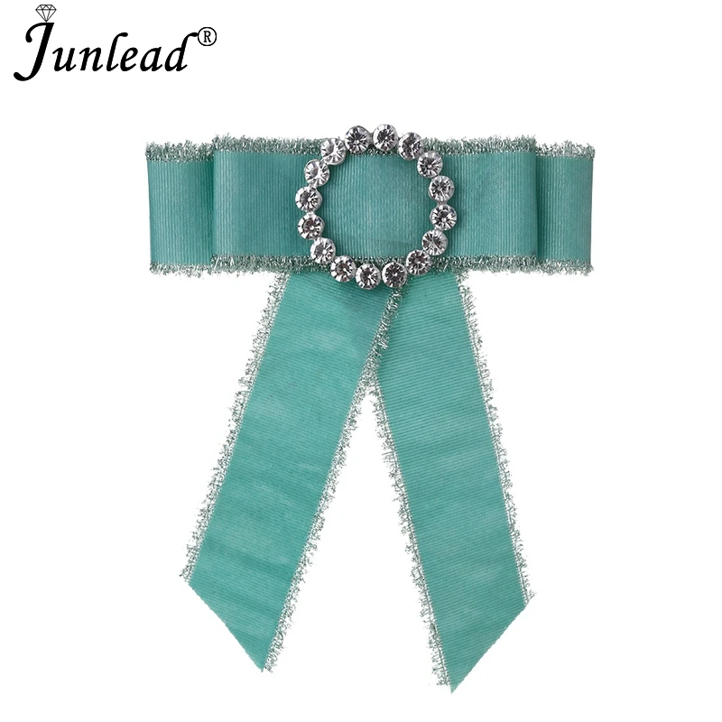 Junlead Hot Bow Crystal Women Brooches Pins Fabric Bowknot Tie Necktie Handmade Broches for Women Clothing Dress Shirts Jewelry
Junlead Hot Bow Crystal Women Brooches Pins Fabric Bowknot Tie Necktie Handmade Broches for Women Clothing Dress Shirts Jewelry