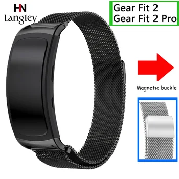 Milanese Watchband For Samsung Gear fit2 Watch Loopback Magnetic Buckle Stainless Steel Straps Watches Accessories With Tools
Milanese Watchband For Samsung Gear fit2 Watch Loopback Magnetic Buckle Stainless Steel Straps Watches Accessories With Tools