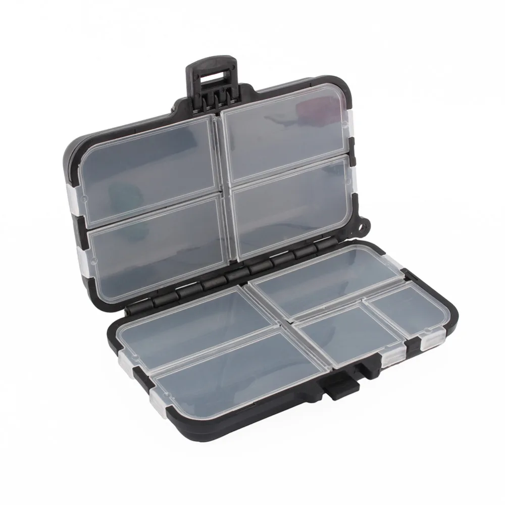 Double Layer 9 Compartments Fishing Lure Tackle Box Hook Bait Storage Box Case Hooks Container Case Sea Boat Fishing Accessories
Double Layer 9 Compartments Fishing Lure Tackle Box Hook Bait Storage Box Case Hooks Container Case Sea Boat Fishing Accessories