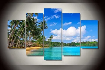 Wonderful beach coco seascape modern wall painting home decor print art 5 pcs wall pictures for living room
Wonderful beach coco seascape modern wall painting home decor print art 5 pcs wall pictures for living room