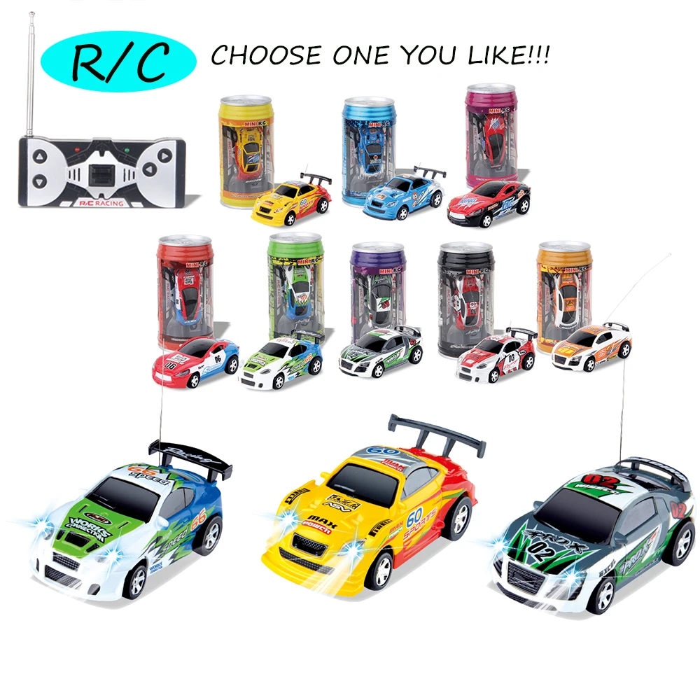 8 Multicolor Selection 20KM/H Coke Can Mini RC Car Radio Remote Control Micro Racing Car 4 Frequencie R/C Model Toy For Children
8 Multicolor Selection 20KM/H Coke Can Mini RC Car Radio Remote Control Micro Racing Car 4 Frequencie R/C Model Toy For Children