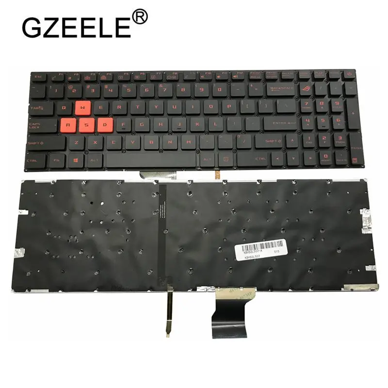 GZEELE US laptop backlit Keyboard for ASUS GL502 GL502V GL502VT GL502VS GL502VM GL502VY US BACKLIT Standard English Layout
GZEELE US laptop backlit Keyboard for ASUS GL502 GL502V GL502VT GL502VS GL502VM GL502VY US BACKLIT Standard English Layout