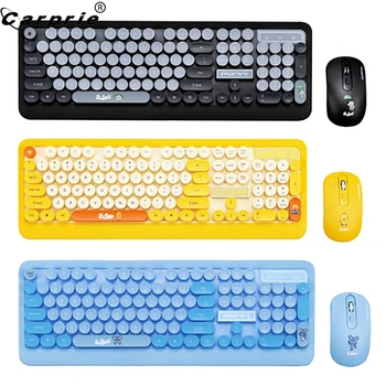 CARPRIE 1Set K68 Optical Wireless Keyboard and Mouse Cartoon Printing Keyboards Mice Sets USB Receiver Kit For PC Computer 90422
CARPRIE 1Set K68 Optical Wireless Keyboard and Mouse Cartoon Printing Keyboards Mice Sets USB Receiver Kit For PC Computer 90422