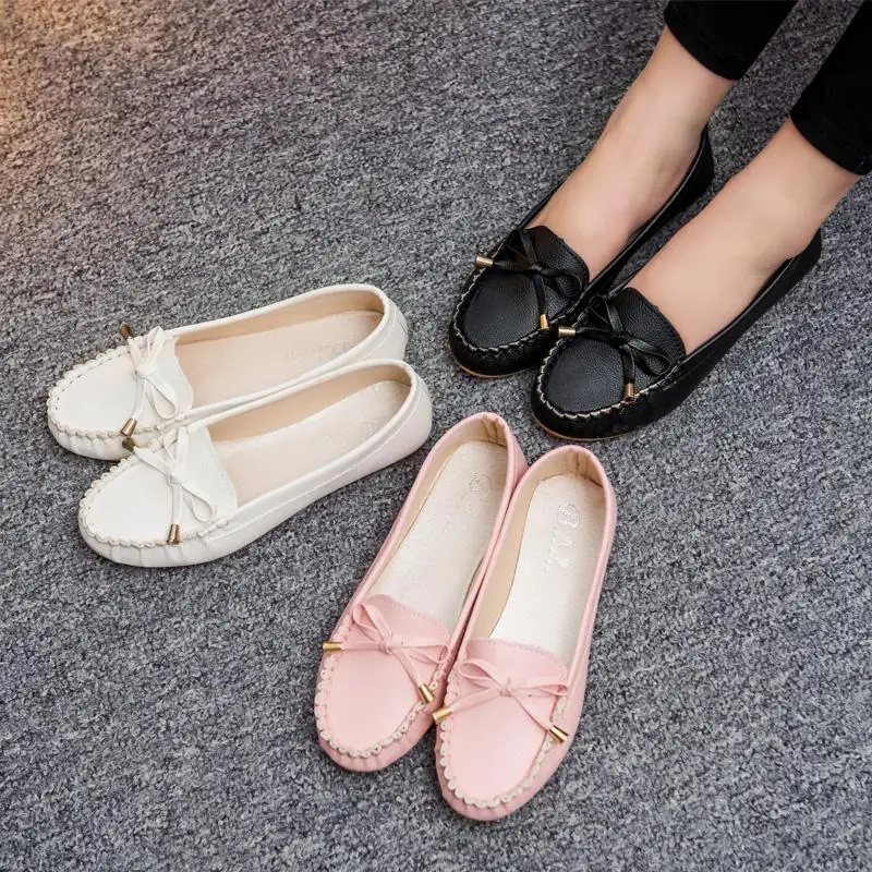 Woman Flats White Shoes Women Loafers Slip on Flat Shoes Bowtie Ladies Shoes Black Loafer Spring Autumn Zapatos mujer
Woman Flats White Shoes Women Loafers Slip on Flat Shoes Bowtie Ladies Shoes Black Loafer Spring Autumn Zapatos mujer