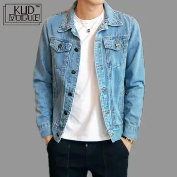Solid Casual Slim Mens Denim Jacket Plus Size Spring Bomber Male Outwear Cowboy Men's Jean Jacket Chaqueta Hombre M-4XL 8446
Solid Casual Slim Mens Denim Jacket Plus Size Spring Bomber Male Outwear Cowboy Men's Jean Jacket Chaqueta Hombre M-4XL 8446
