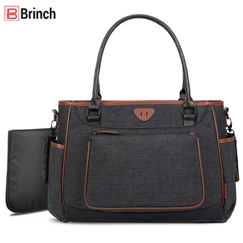 BRINCH Baby Diaper Bag Fashion Large Capacity Waterproof Stroller Bag Multi-function Maternity Mummy Bag For Baby Care Bolsa
BRINCH Baby Diaper Bag Fashion Large Capacity Waterproof Stroller Bag Multi-function Maternity Mummy Bag For Baby Care Bolsa
