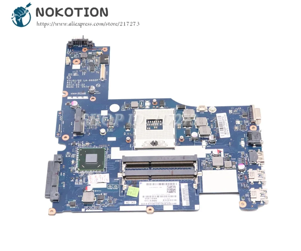 Материнская плата NOKOTION VILG1/G2 LA-9902P 90003099 для ноутбука Lenovo G500S материнская 15 6 дюйма