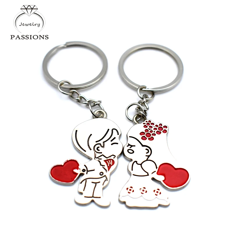 Hot Sale Fashion Wedding Decorations Metal Keychain Couples Lover Car Key Chain Cartoon Key Chain For Girlfriend&Boyfriend Gift
Hot Sale Fashion Wedding Decorations Metal Keychain Couples Lover Car Key Chain Cartoon Key Chain For Girlfriend&Boyfriend Gift