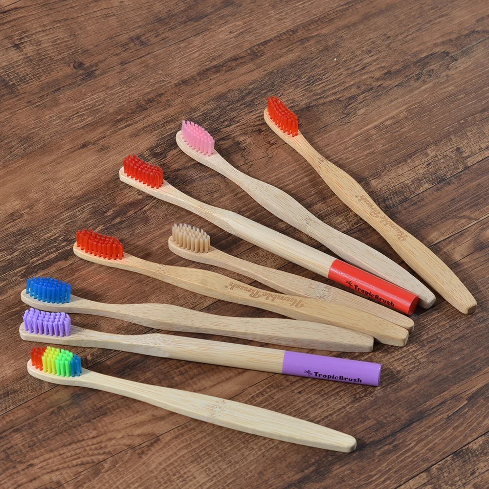 Random Toothbrush1PC Plastic-Free Bamboo Handle Toothbrush Colorful Soft Bristles Bamboo Toothbrush Eco-friendly Oral Care
Random Toothbrush1PC Plastic-Free Bamboo Handle Toothbrush Colorful Soft Bristles Bamboo Toothbrush Eco-friendly Oral Care