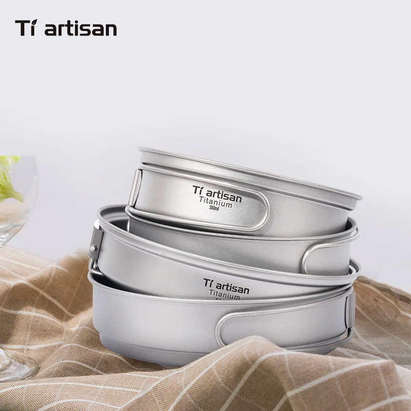 Tiartisan Titanium Frying Pan Cookware With Folding Handle Eco-friendly Ultraight Pan
Tiartisan Titanium Frying Pan Cookware With Folding Handle Eco-friendly Ultraight Pan