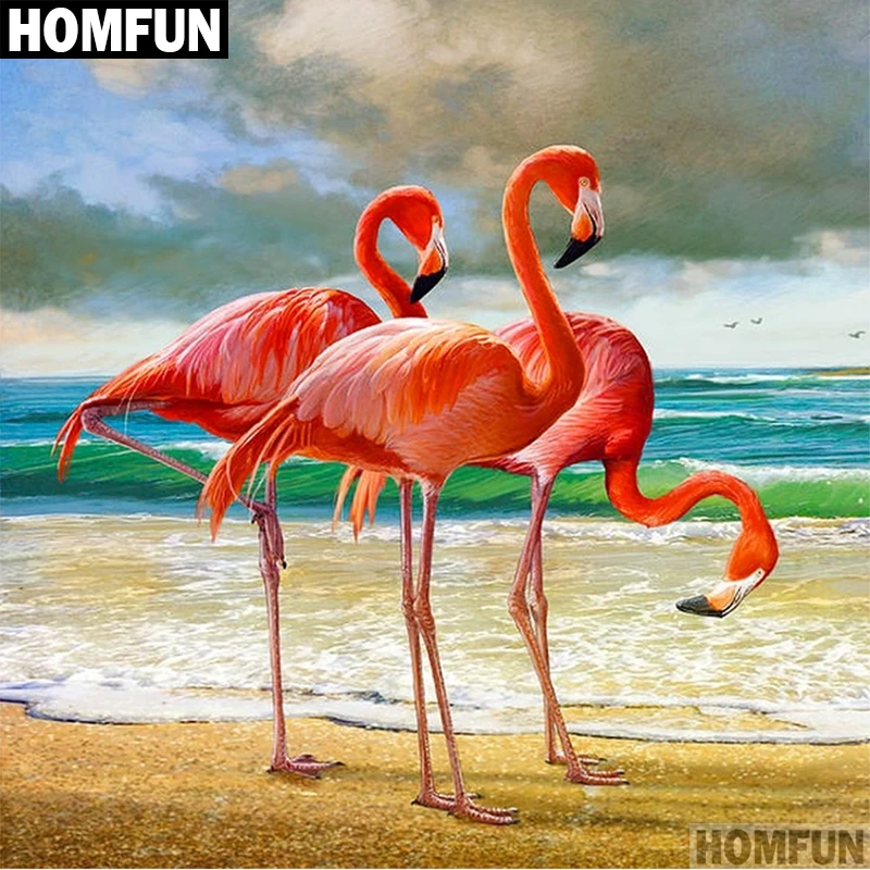 HOMFUN Full Diamond "Animal flamingos" DIY 5D Diamond Painting Cross Stitch Home Decor Picture Of Rhinestone Handmade A00670
HOMFUN Full Diamond "Animal flamingos" DIY 5D Diamond Painting Cross Stitch Home Decor Picture Of Rhinestone Handmade A00670