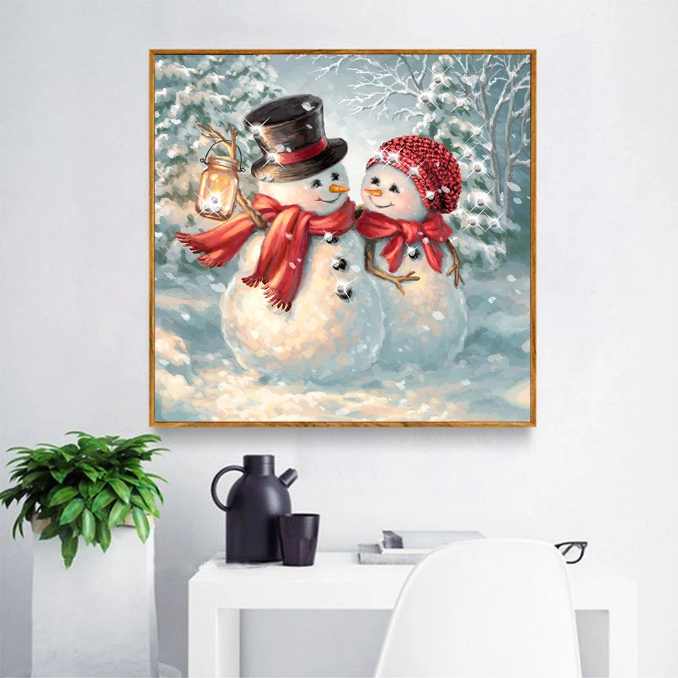 

Snowman,Diamond painting,Christmas,Full,Diamond Embroidery,Round/Square,Cross Stitch,Needlework,DIY,5D,Mosaic,Gift,Home Decor