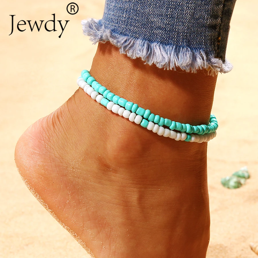 Jewdy 2PCS/SET Silver Bohemia Bead Shell Starfish Anklets For Women Foot Jewelry Sandals Shoes Barefoot Beach Ankle Bracelet
Jewdy 2PCS/SET Silver Bohemia Bead Shell Starfish Anklets For Women Foot Jewelry Sandals Shoes Barefoot Beach Ankle Bracelet