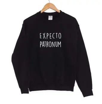 EXPECTO PATRONUM Print Women Sweatshirt Jumper Casual Hoodies For Lady Hipster Street Black Gray Drop Ship ZT-10
EXPECTO PATRONUM Print Women Sweatshirt Jumper Casual Hoodies For Lady Hipster Street Black Gray Drop Ship ZT-10