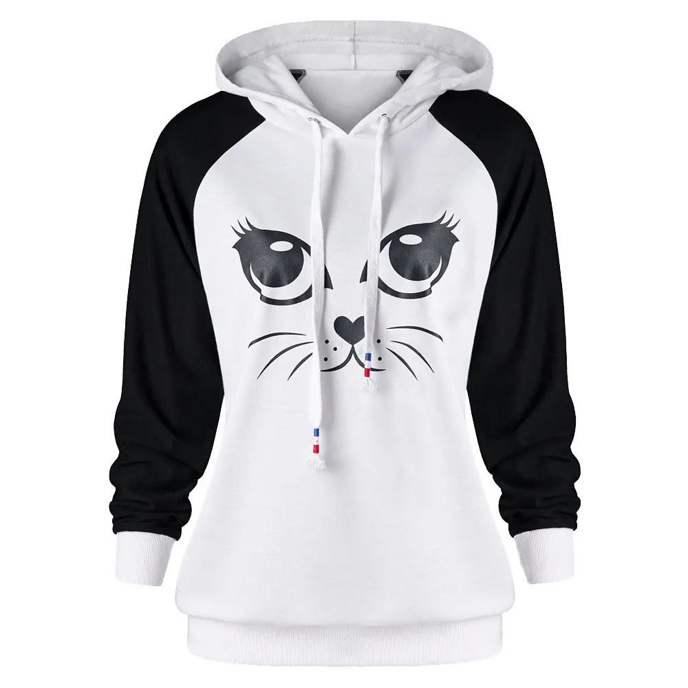 KANCOOLD Autumn Cat Hoodies Women Pet Hooded Casual Long Sleeve Sweatshirt Jumper For Women Hoodie Hoody Ladies Tops PJ0905
KANCOOLD Autumn Cat Hoodies Women Pet Hooded Casual Long Sleeve Sweatshirt Jumper For Women Hoodie Hoody Ladies Tops PJ0905