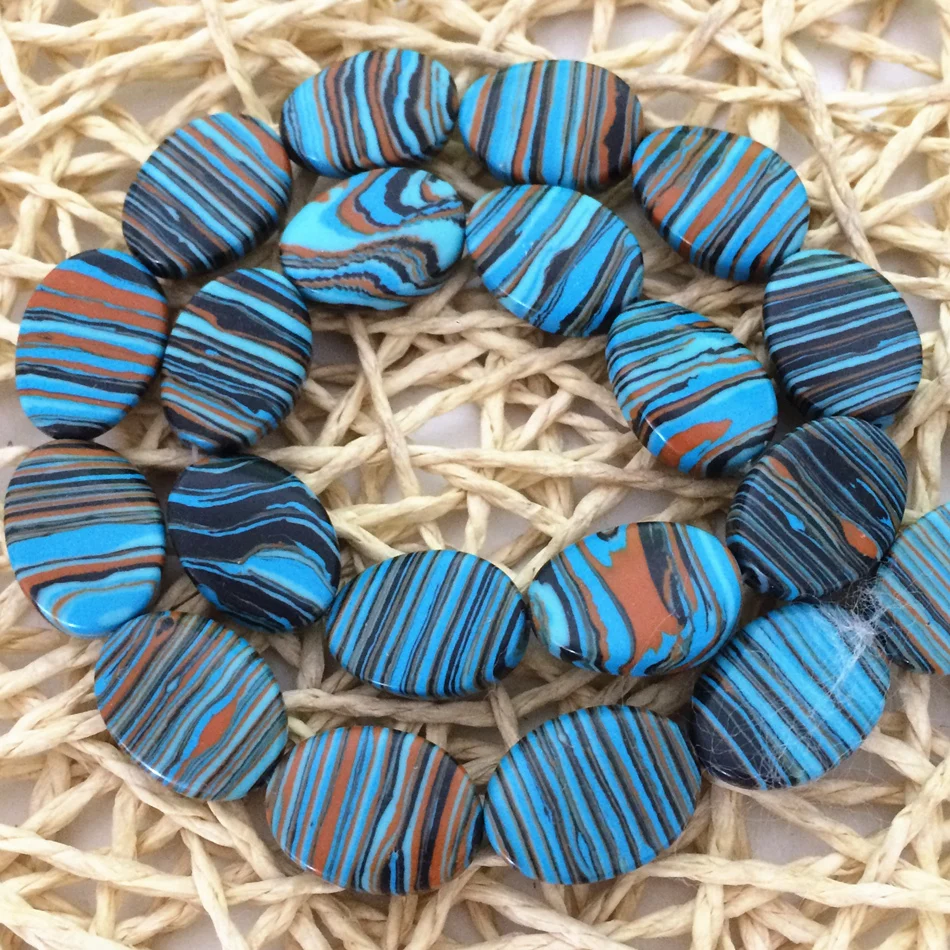 Trendy light blue stripe turquoise twist jasper 13x18mm beautiful gems loose beads jewelry making 15 inch F168GS
Trendy light blue stripe turquoise twist jasper 13x18mm beautiful gems loose beads jewelry making 15 inch F168GS