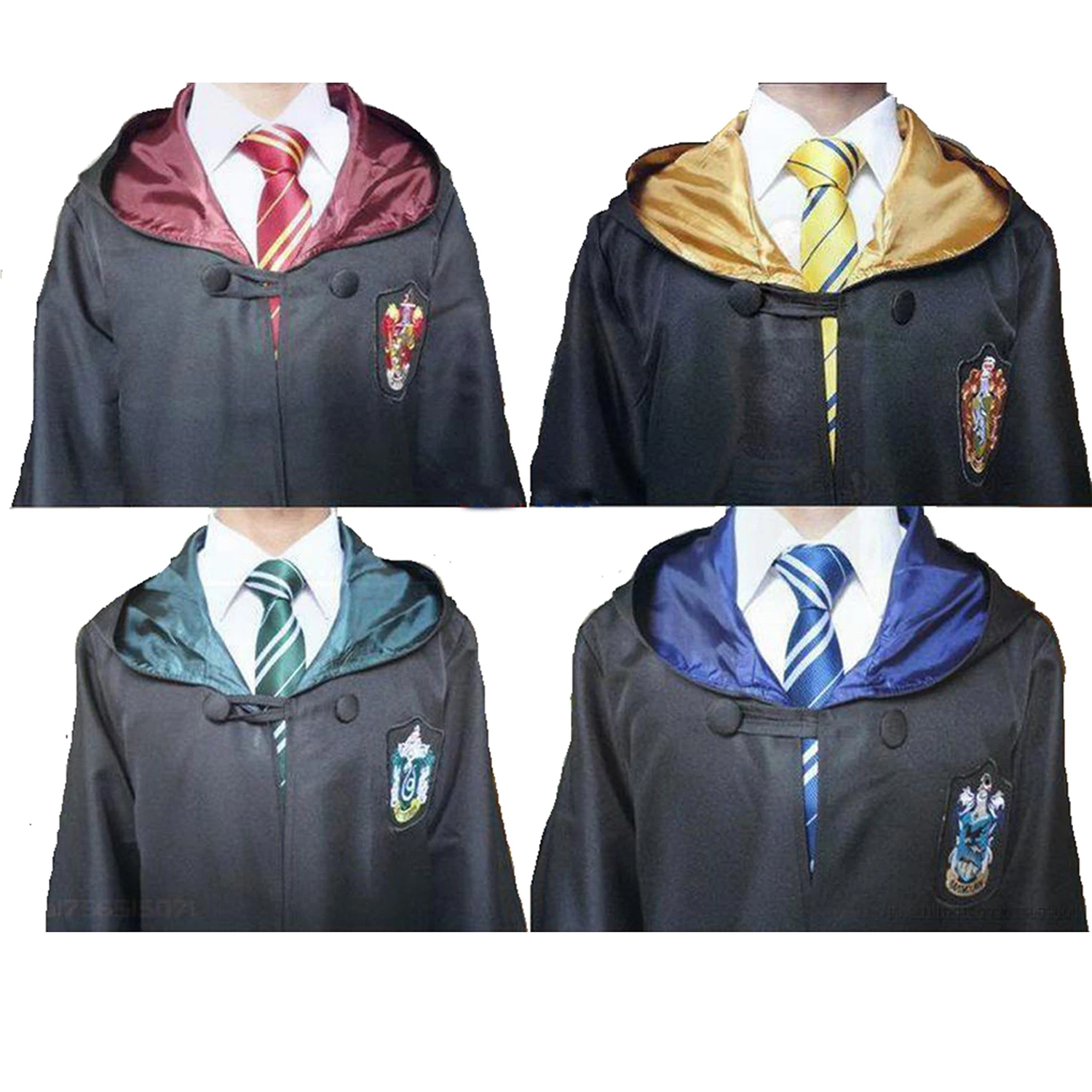 Harri Potter Robe Cape Cloak Gryffindor/SlytherinRavenclaw/Hufflepuff Cosplay Costumes Kids Adult Cape Halloween Gift 11 SIZE
Harri Potter Robe Cape Cloak Gryffindor/SlytherinRavenclaw/Hufflepuff Cosplay Costumes Kids Adult Cape Halloween Gift 11 SIZE