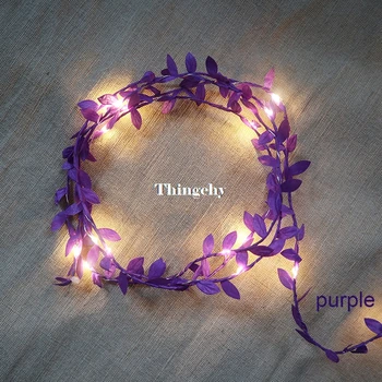 purple/orange/blue/pink leaves garland fairy light led copper wire Battery string lights home Table Wedding party Decoration
purple/orange/blue/pink leaves garland fairy light led copper wire Battery string lights home Table Wedding party Decoration