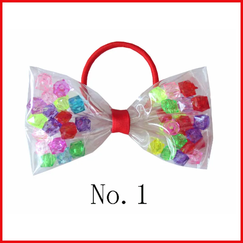 50 BLESSING Girl 4.5" Crystal Hair Bow Transparent PVC Accessories Swim Elastics
50 BLESSING Girl 4.5" Crystal Hair Bow Transparent PVC Accessories Swim Elastics
